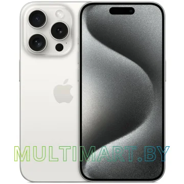Смартфон Apple iPhone 15 Pro 256GB (белый титан)